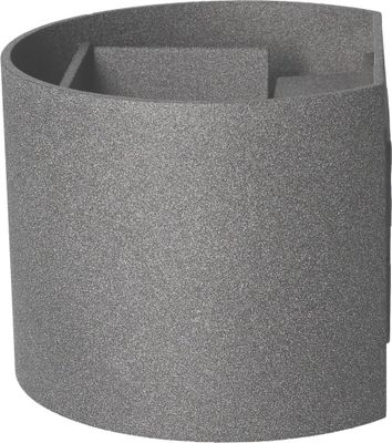 Applique extérieur LED Spezia ronde anthracite IP44 750 lumens blanc chaud - ARLUX