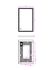 Miroir en bois lumineux 75 X 120 cm Swann Wood MP GLASS
