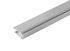 Profil de finition extremité gris - 50 x 80 x 2600 mm - GROSFILLEX