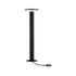 Borne extérieur LED plate 60cm Plug & Shine noir IP44 300 lumens blanc chaud - PAULMANN