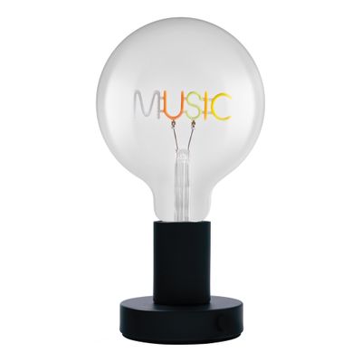 Lampe à poser avec ampoule à message néon E27 Music 1,2W - OSRAM