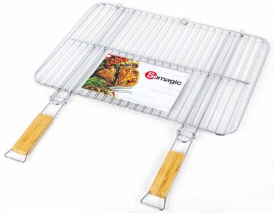 Grille de barbecue double 51 x 38 cm SOMAGIC
