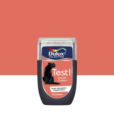 Testeur couleur Corail Fusion 30ml - DULUX VALENTINE