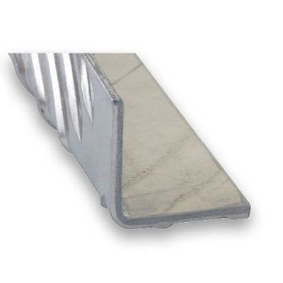 Cornière égale damier aluminium brut 40 x 40 mm 2 m CQFD
