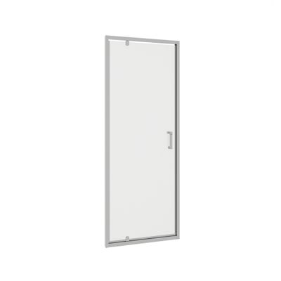 Porte de douche pivotante 70x185 cm profilé chrome verre transparent 4 mm Primera - OCEA
