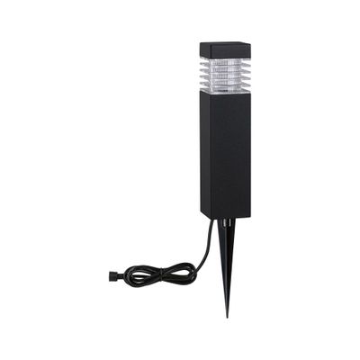Borne extérieur à piquer LED 25cm Link+Light anthracite IP44 60 lumens blanc chaud - PAULMANN