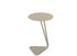 Table basse de jardin EZE aluminium et acier crème ø 40 cm, Livraison à domicile incluse - PROLOISIRS