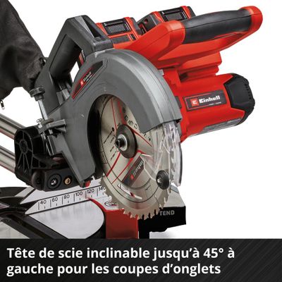 Scie à onglet radiale sans fil TE-SM 36/210 Li - Solo