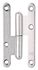Paumelle Paris droite 110 x 55 mm ALBERTS