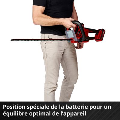 Taille-haies à batterie 36 V Lame 61cm GE-CH 36/61 Li EINHELL