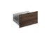 Façade tiroir effet bois foncé pour meuble de cuisine Nature rosales-03 35 x 60 cm OFITRES