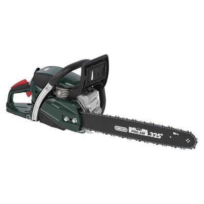 Tronçonneuse thermique 45.4 cc guide 45 cm POWPG20130