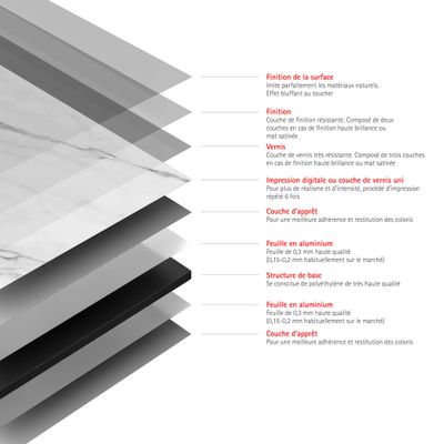 Panneau mural de douche 150x255 cm marbre de carrare DécoDesign Brio - SCHULTE