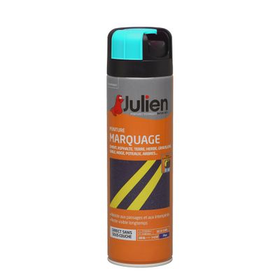 Bombe de peinture de marquage bleu mat 0,5 L - JULIEN