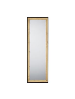 Miroir BRANDA 50x150 cm bois et noir - MIRRORS AND MORE