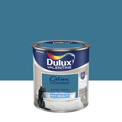 Peinture Crème de Couleur Marée Haute mat 0,5 L - DULUX VALENTINE