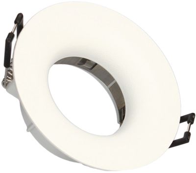 Spot LED encastrable GU10 anti-éblouissement sans ampoule rond Blanc - Cobalt ARLUX