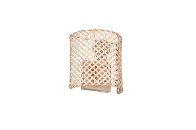 Applique murale BINA bambou naturel E27 25W - CASALUM