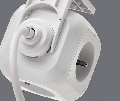 Multiprise cube 4 prises + 2 USB-A blanc - DEBFLEX