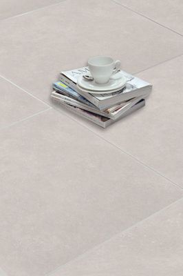 Carrelage sol intérieur gris VILLAGE ép 8,5 mm 60 x 60 cm paquet de 1,44 m² HERBERIA