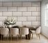 Panneau acoustique mural chêne blanc - 8 x 400 x 800 mm - LEITL