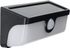 Appliques extérieur solaires LED détecteur de mouvements + crépusculaire Hydra noir IP65 500 lumens blanc neutre par 2 - ARLUX