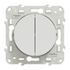 Double va-et-vient blanc Odace 2011 SCHNEIDER ELECTRIC