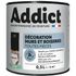 Peinture décoration Murs et Boiseries SATIN 0,5 L noir - ADDICT