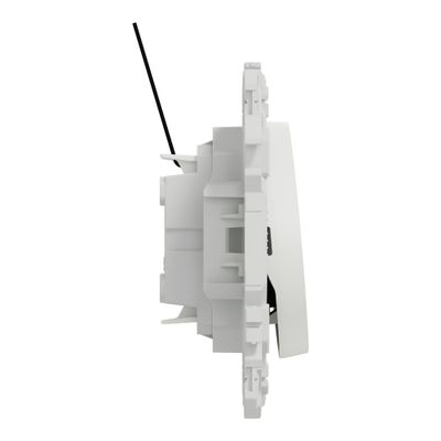 Interrupteur va-et-vient ou poussoir avec témoin lumineux Odace 2025 blanc - SCHNEIDER ELECTRIC