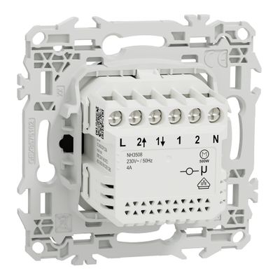 Interrupteur volet-roulant connecté Wiser Odace 2025 noir - SCHNEIDER ELECTRIC