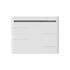 Radiateur à inertie sèche Kasual 1500 W horizontal blanc CHAUFELEC