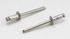 Rivets aveugle 4,8 x 10 mm inox tête plate par 25