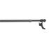 Tringle de vitrage extensible en métal de 40 à 65 cm diam 9 mm Finition Météorite - MOBOIS