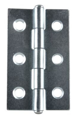 Charnière rectangulaire acier zingué 30 x 50 mm CIME