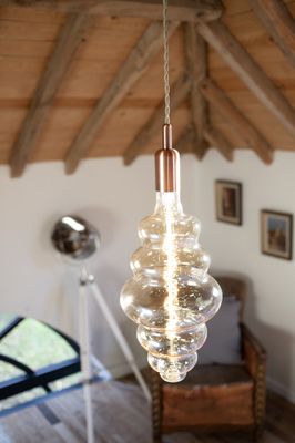 Douille électrique E27 métal cuivre - TIBELEC