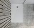 Receveur de douche 80x120 cm résine blanc Monza - OCEA