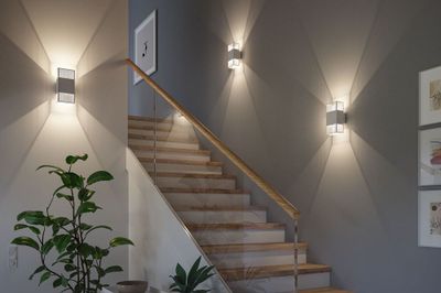 Applique extérieur LED IP44 640 lumens lumière blanc chaud Blanc - Tharin PAULMANN