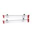 Rails universels amovibles Garden pour escabeau par 2 - HAILO