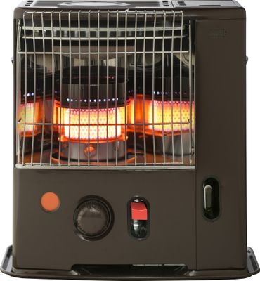 Poêle à pétrole mèche simple combustion 2,10 kW marron - TECTRO