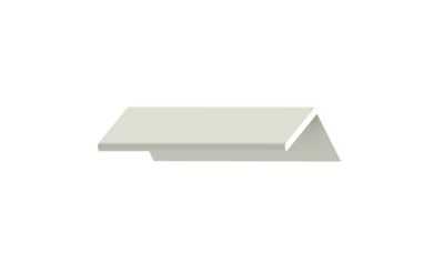 Cornière d'angle pvc blanc - 50 x 50 x 2500 mm - TECNOPROFILS