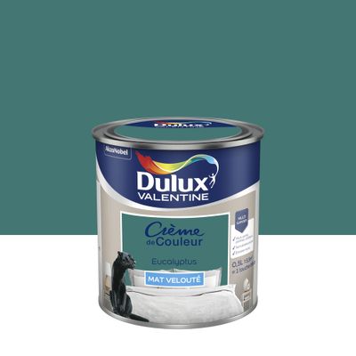 Peinture Crème de Couleur Eucalyptus mat 0,5 L - DULUX VALENTINE