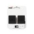 Crochets en métal noir mat  30 x 31 x 23 mm pour panneau acoustique mural par 2 REI