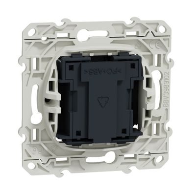 Prise téléphone anthracite - Odace 2011 SCHNEIDER ELECTRIC