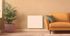 Radiateur à inertie sèche LEA 1500W blanc horizontal - BESTHERM