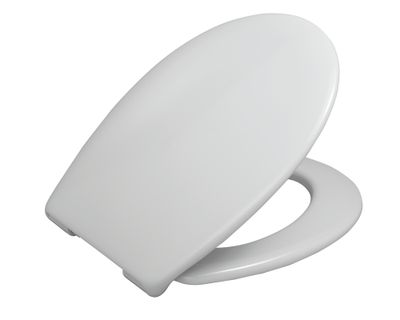 Abattant WC déclipsable frein de chute thermoplastique blanc Nissa Premium - SIAMP
