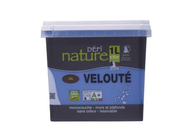 Peinture naturelle murale Ciel velours 1 L - DEFI NATURE