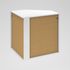 Caisson cuisine haut d'angle blanc L 61 x H 70 cm OFITRES