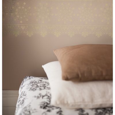 Peinture Crème de Couleur Taupe satin 0,5 L - DULUX VALENTINE