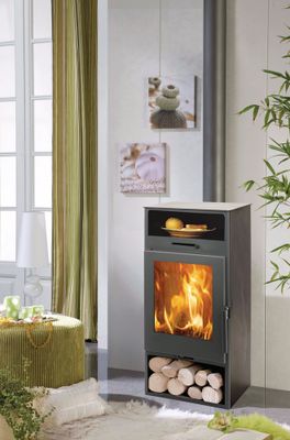 Poêle à bois 6,3 kW Nijard PANADERO Livraison à domicile incluse