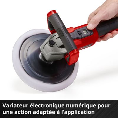 Polisseuse pour carrosserie sans fil CE-CP 18/180 Li E - Solo EINHELL